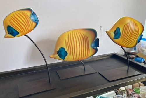 Exotic yellow fish